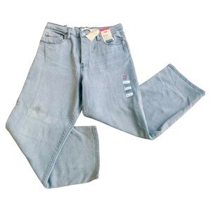 Levi's Ribcage Straight Ankle Jeans Gray Size 31 NWT NEW!